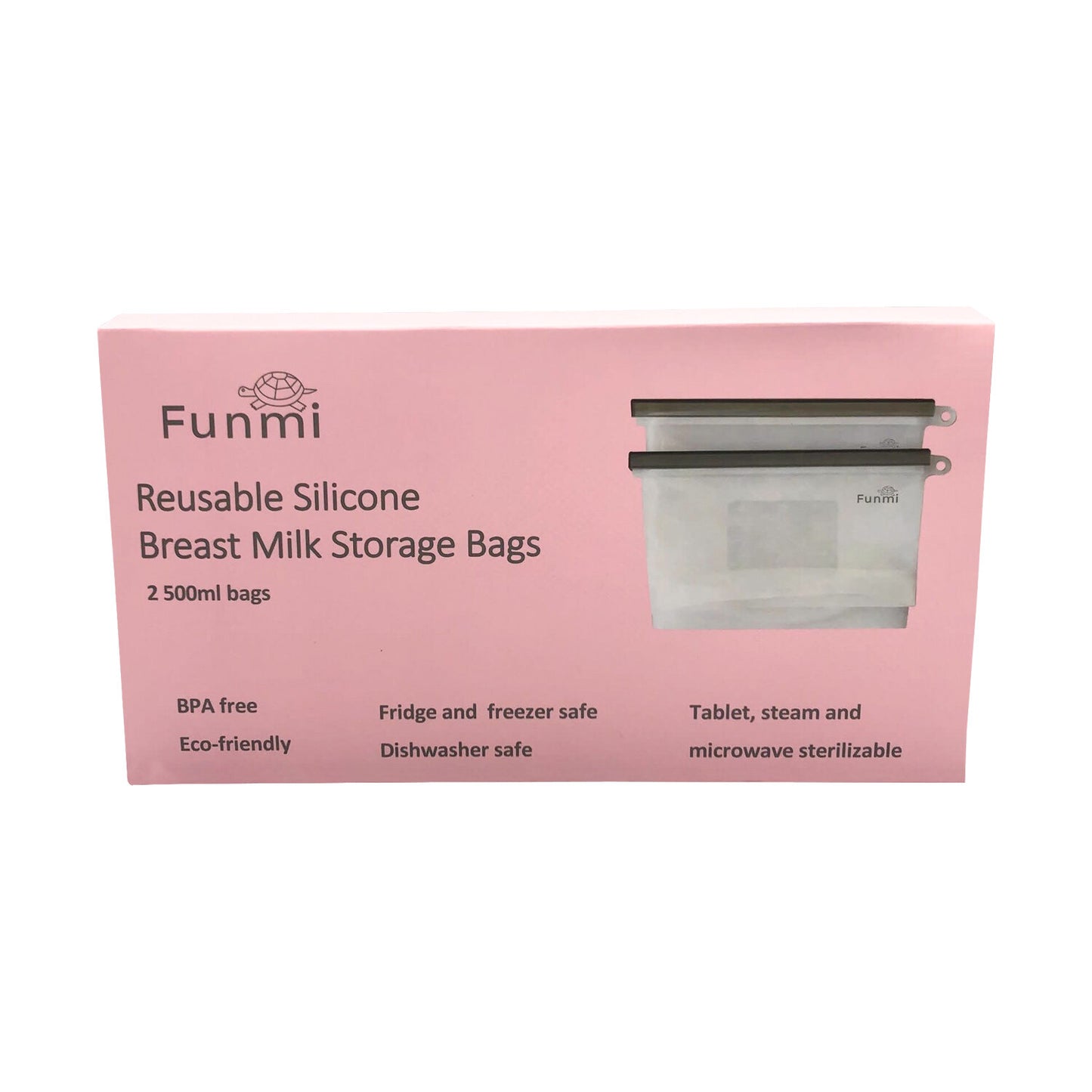 Funmi Reusable Silicone Breastmilk Storage Bags